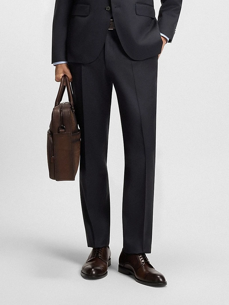 Formal Trousers Virgin Wool Serge