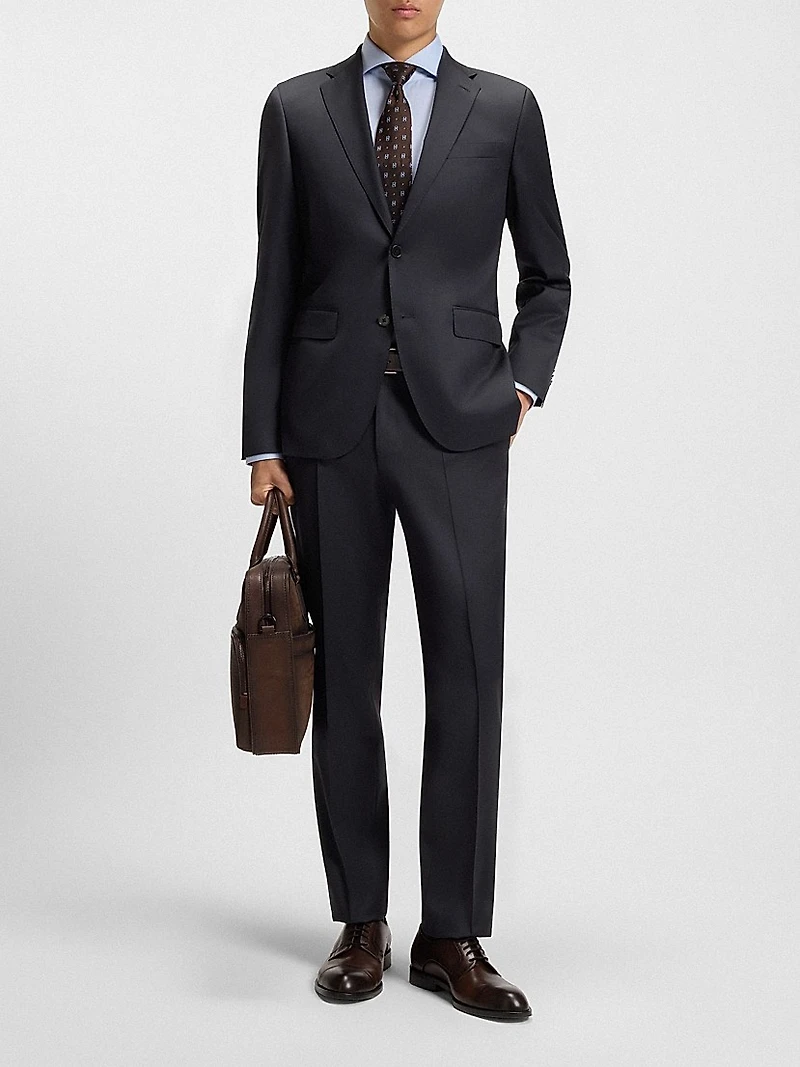 Formal Trousers Virgin Wool Serge