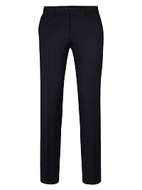 Formal Trousers in Virgin-Wool Serge