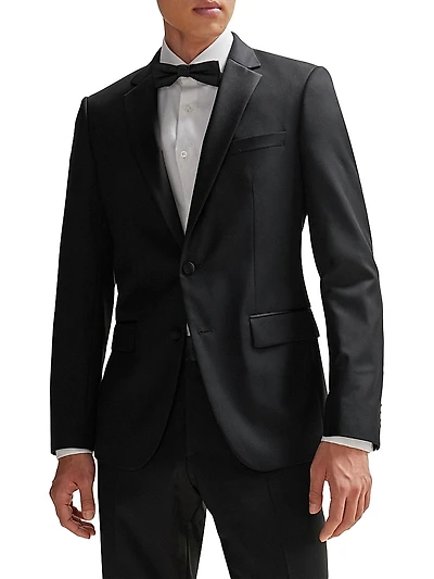 Tuxedo Jacket Virgin-Wool Serge