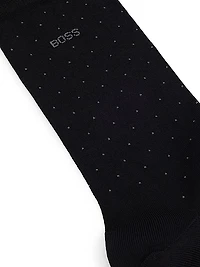 Regular-Length Socks in a Mercerized-Cotton Blend