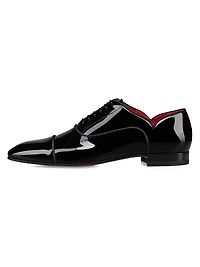 Greggy Chick Patent Leather Oxford Shoes