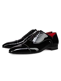 Greggy Chick Patent Leather Oxford Shoes