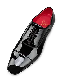 Greggy Chick Patent Leather Oxford Shoes