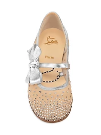 Little Girl's & Melodie Strass Ballet Flats