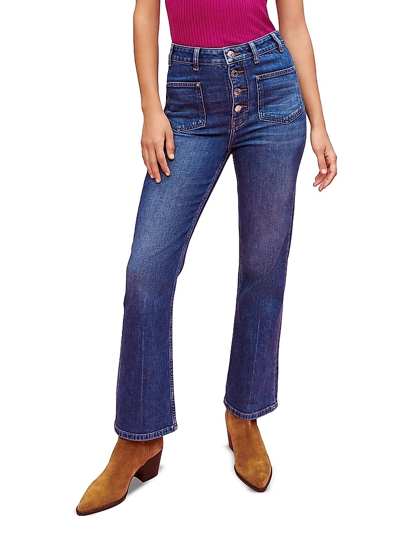 Jeans with Button Fly