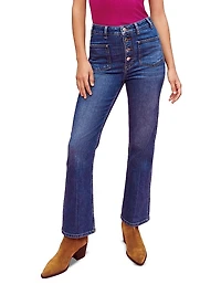 Jeans with Button Fly