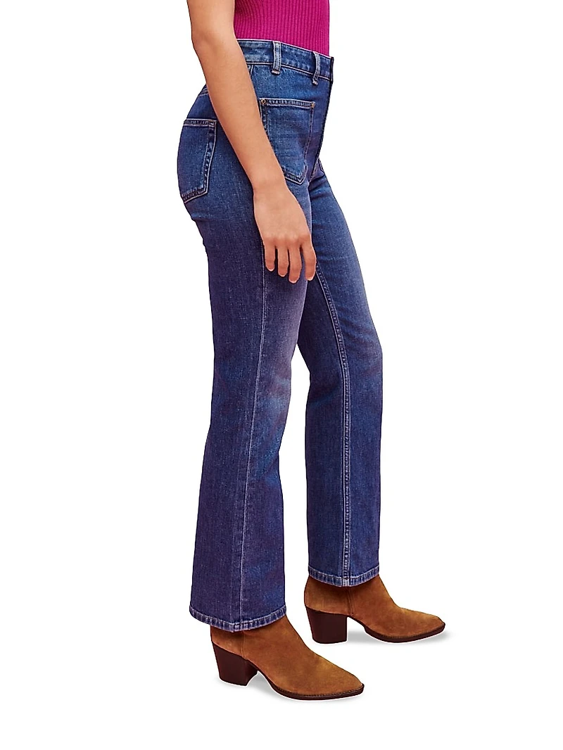 Jeans with Button Fly