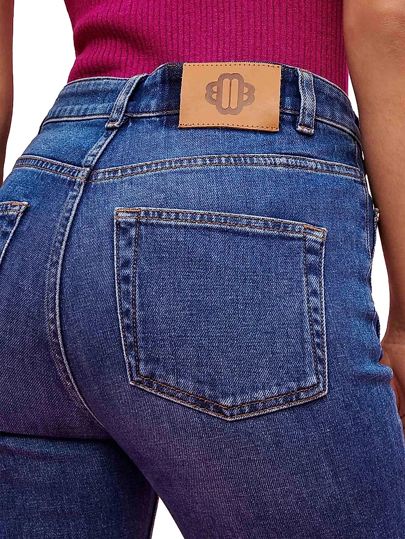 Jeans with Button Fly