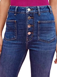 Jeans with Button Fly