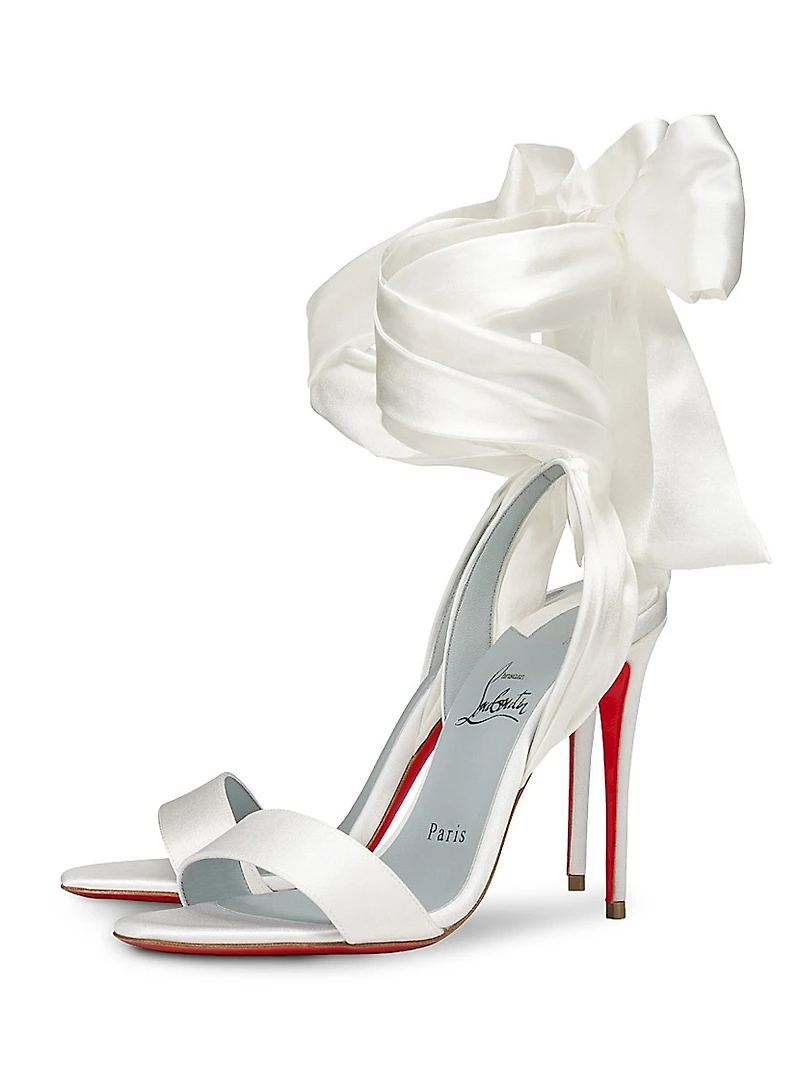 Sandale Du Désert 100MM Satin Sandals