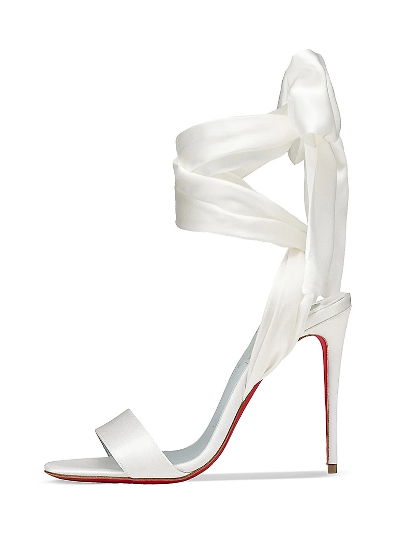 Sandale Du Désert 100MM Satin Sandals