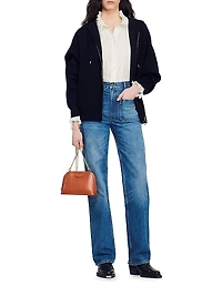 Straight Faded Jeans