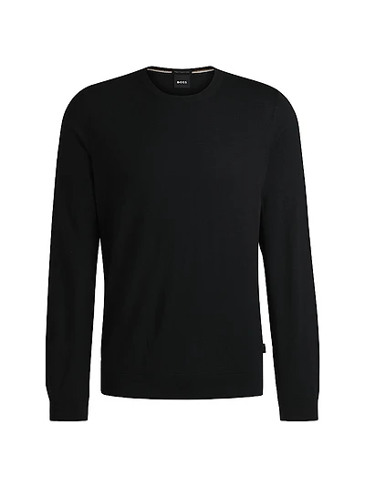 Slim-Fit Sweater Virgin Wool
