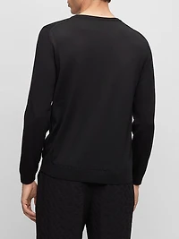 Slim-Fit Sweater Virgin Wool