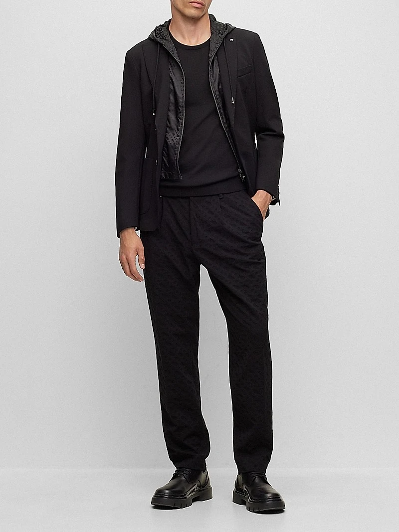 Slim-Fit Sweater Virgin Wool