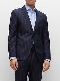 Regular-Fit Shirt Stretch-Cotton Twill