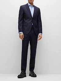 Regular-Fit Shirt Stretch-Cotton Twill