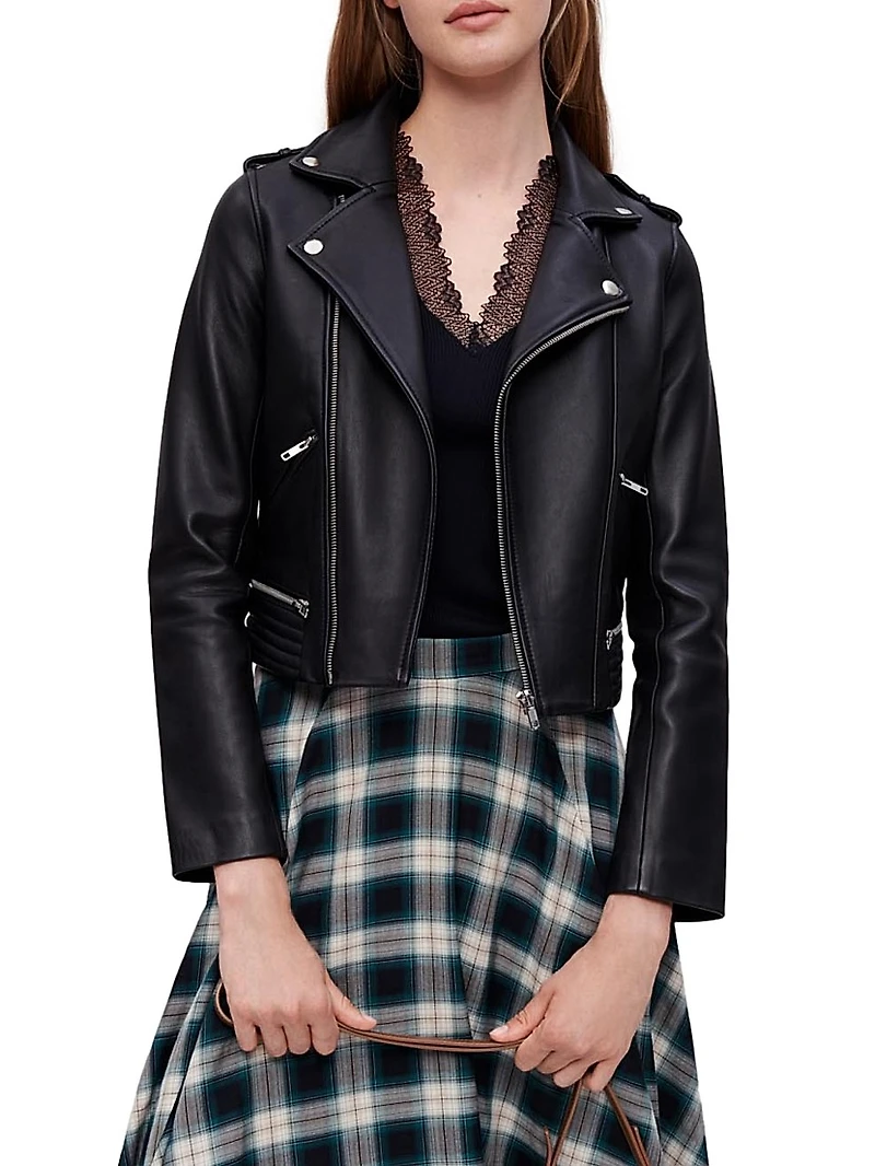 Leather Biker Jacket