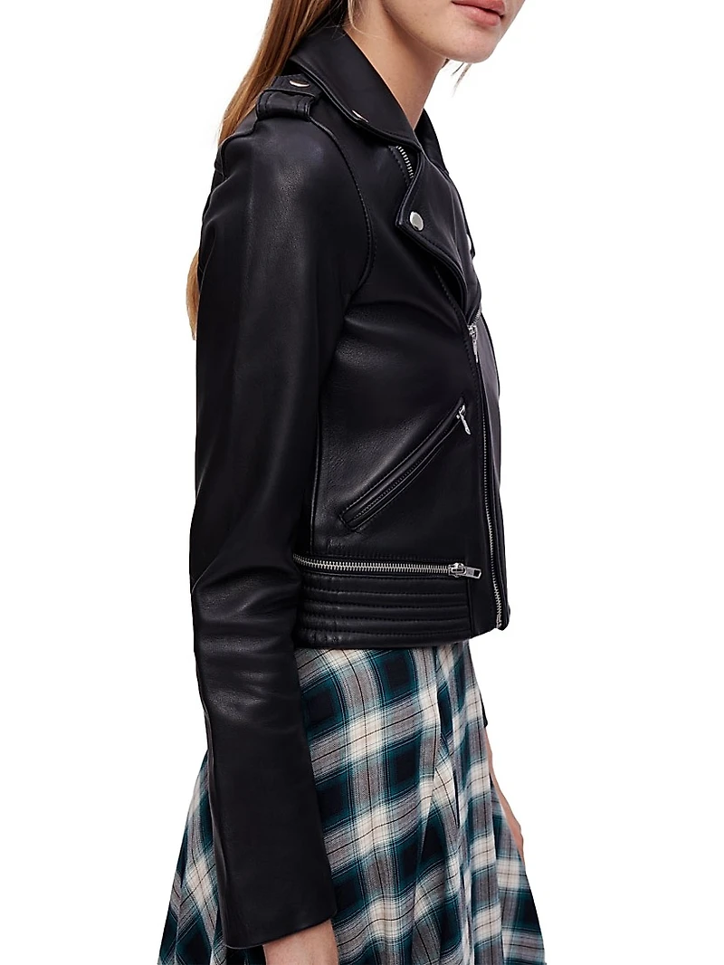 Leather Biker Jacket