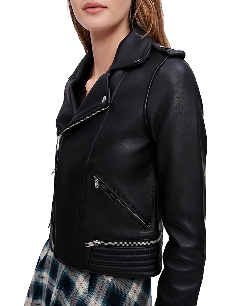Leather Biker Jacket