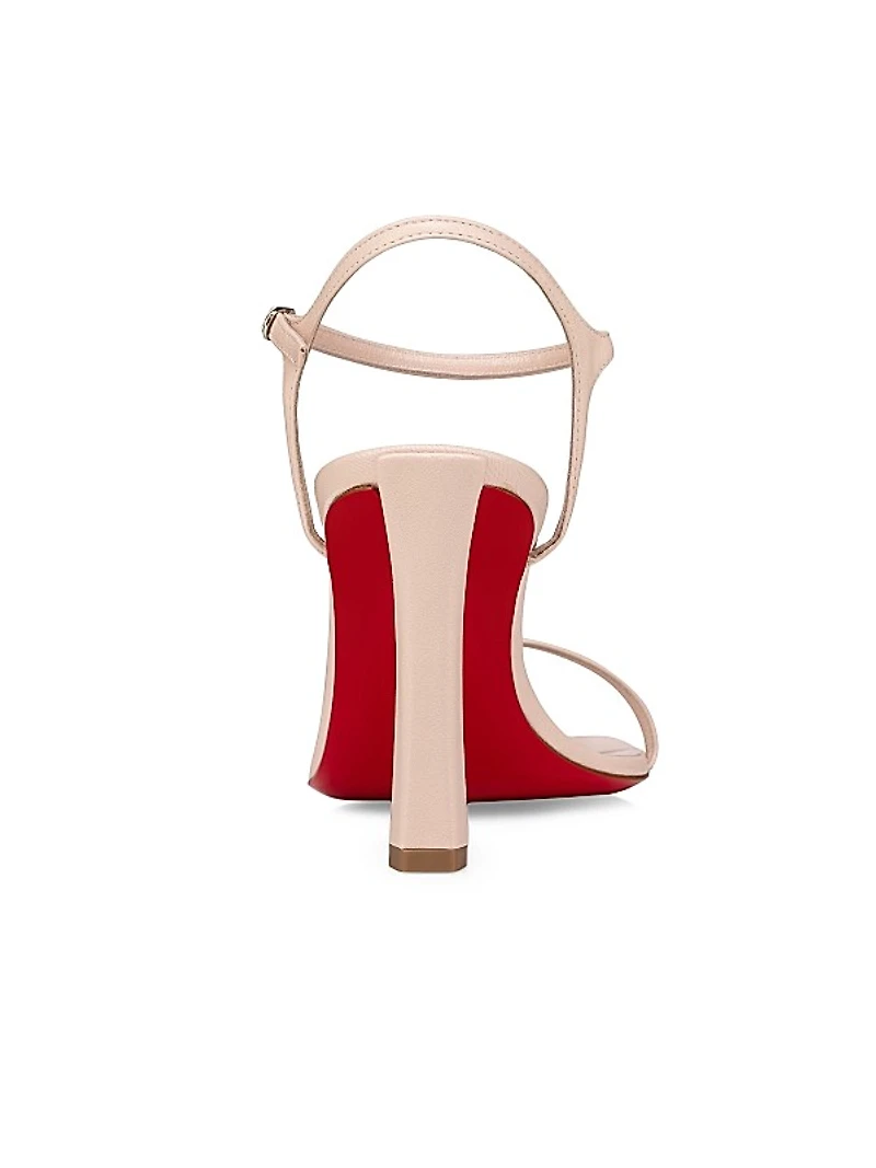 Condora 85MM Smooth Leather Sandals