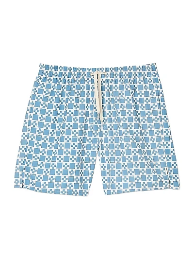 Square Cross Swim Shorts