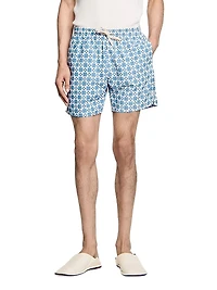 Square Cross Swim Shorts