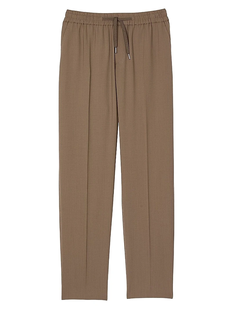 Elasticated Straight Leg Pants