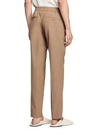 Elasticated Straight Leg Pants