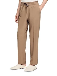 Elasticated Straight Leg Pants