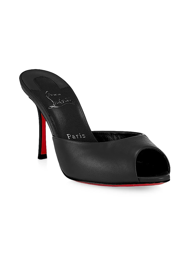 Me Dolly 85MM Leather Mules