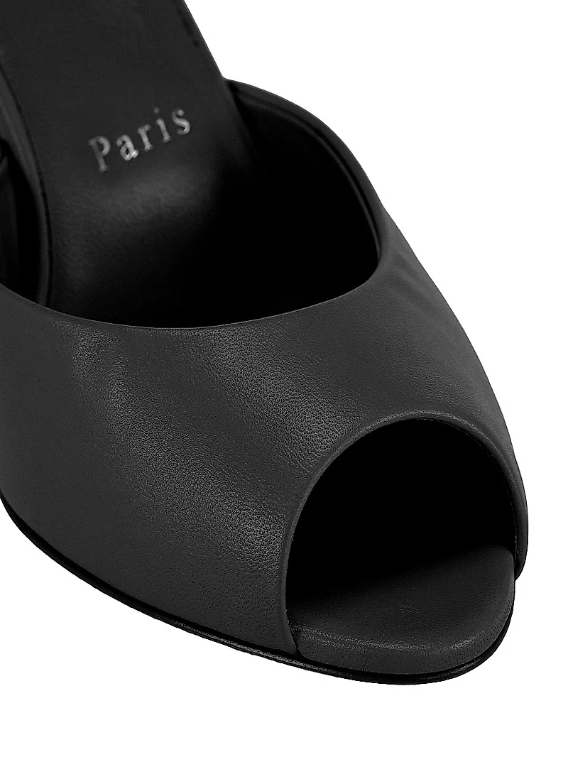 Me Dolly 85MM Leather Mules