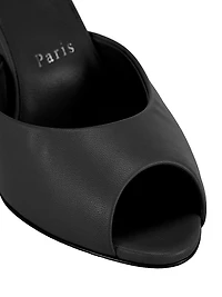 Me Dolly 85MM Leather Mules