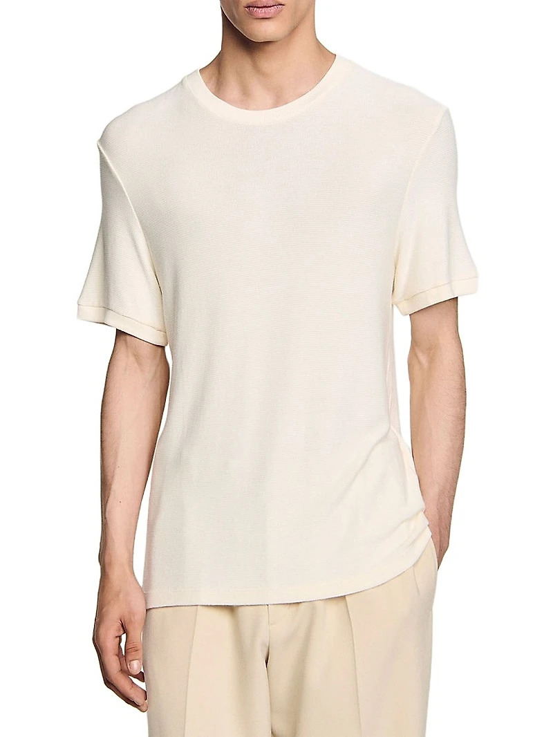 Mock Neck T-Shirt
