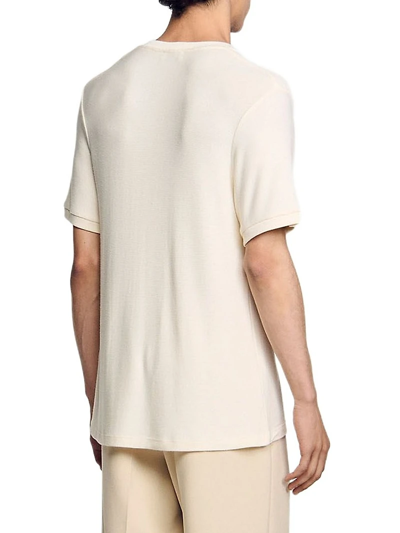 Mock Neck T-Shirt