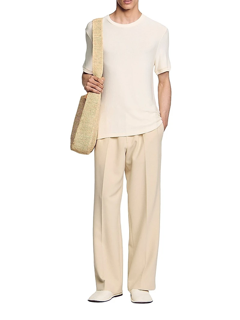 Mock Neck T-Shirt