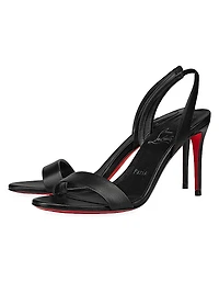 O Marylin 85MM Leather Sandals