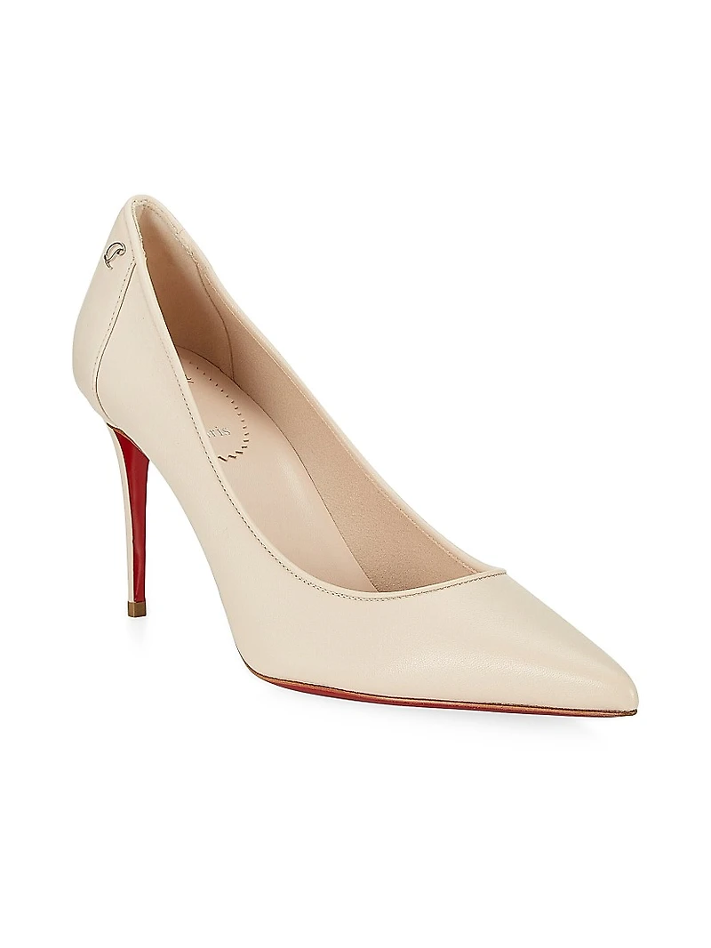 Sporty Kate 85MM Leather Pumps