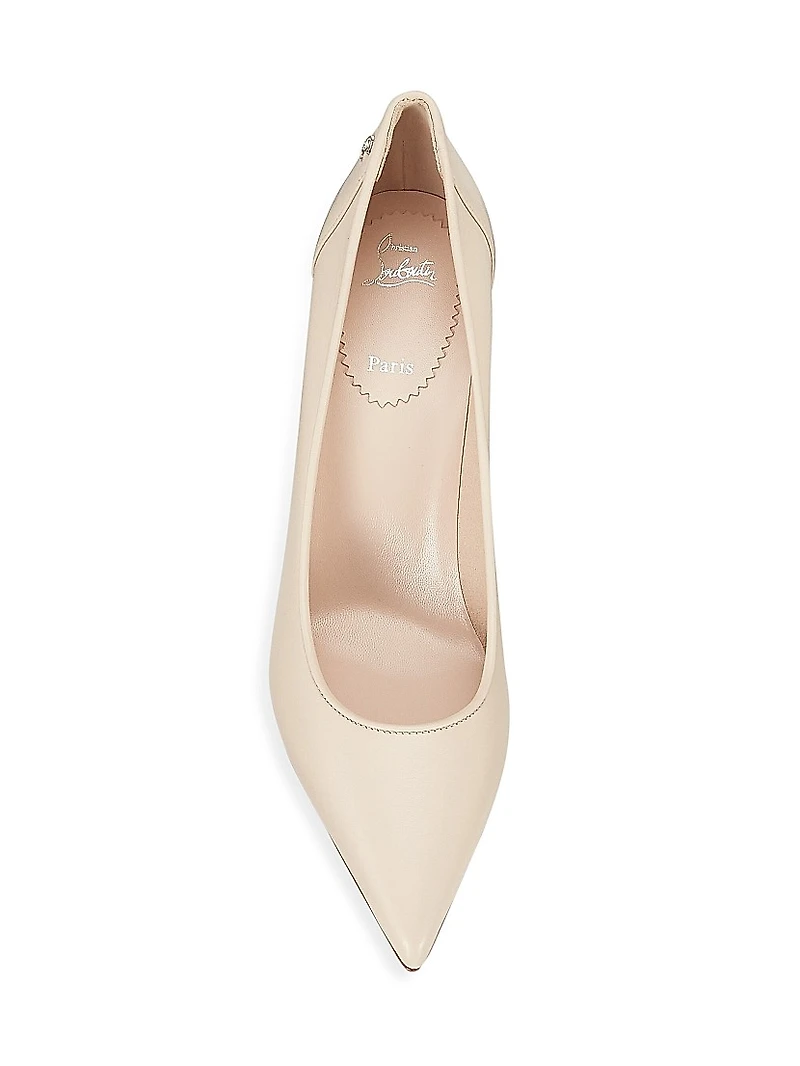 Sporty Kate 85MM Leather Pumps