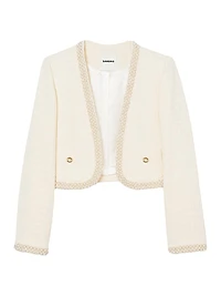 Cropped Tweed Jacket