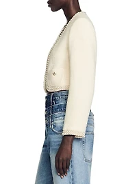 Cropped Tweed Jacket