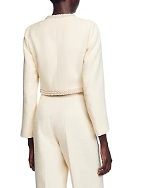 Cropped Tweed Jacket