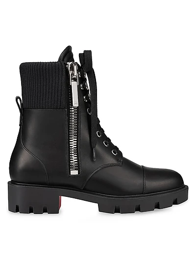 En Hiver Lug Leather Boots