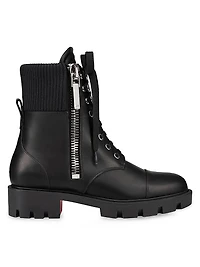 En Hiver Lug Leather Boots