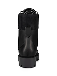 En Hiver Lug Leather Boots