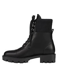 En Hiver Lug Leather Boots
