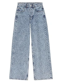 Rhinestone Baggy Jeans