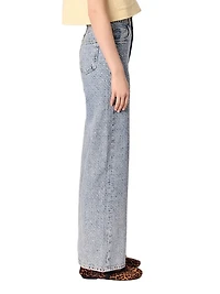 Rhinestone Baggy Jeans
