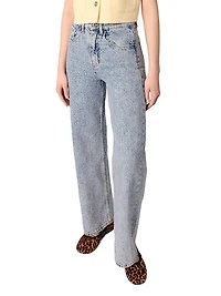 Rhinestone Baggy Jeans